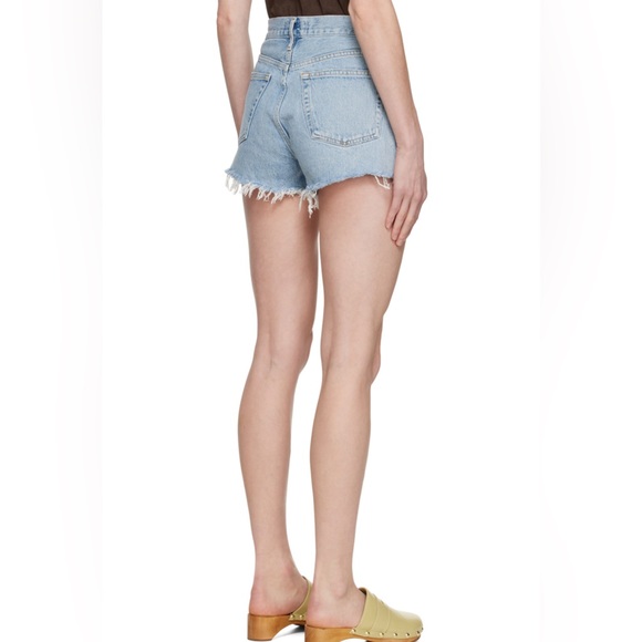 Agolde Parker Vintage Denim Shorts - Picture 4 of 11